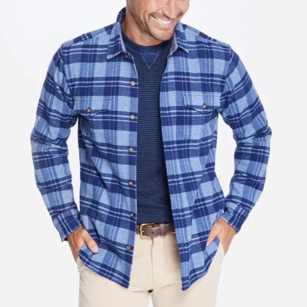 J. McLaughlin Rutland Shirt Jacket in Plaid